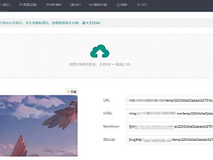 【网站源码】Layui开发的简约URL图床源码V1.3版